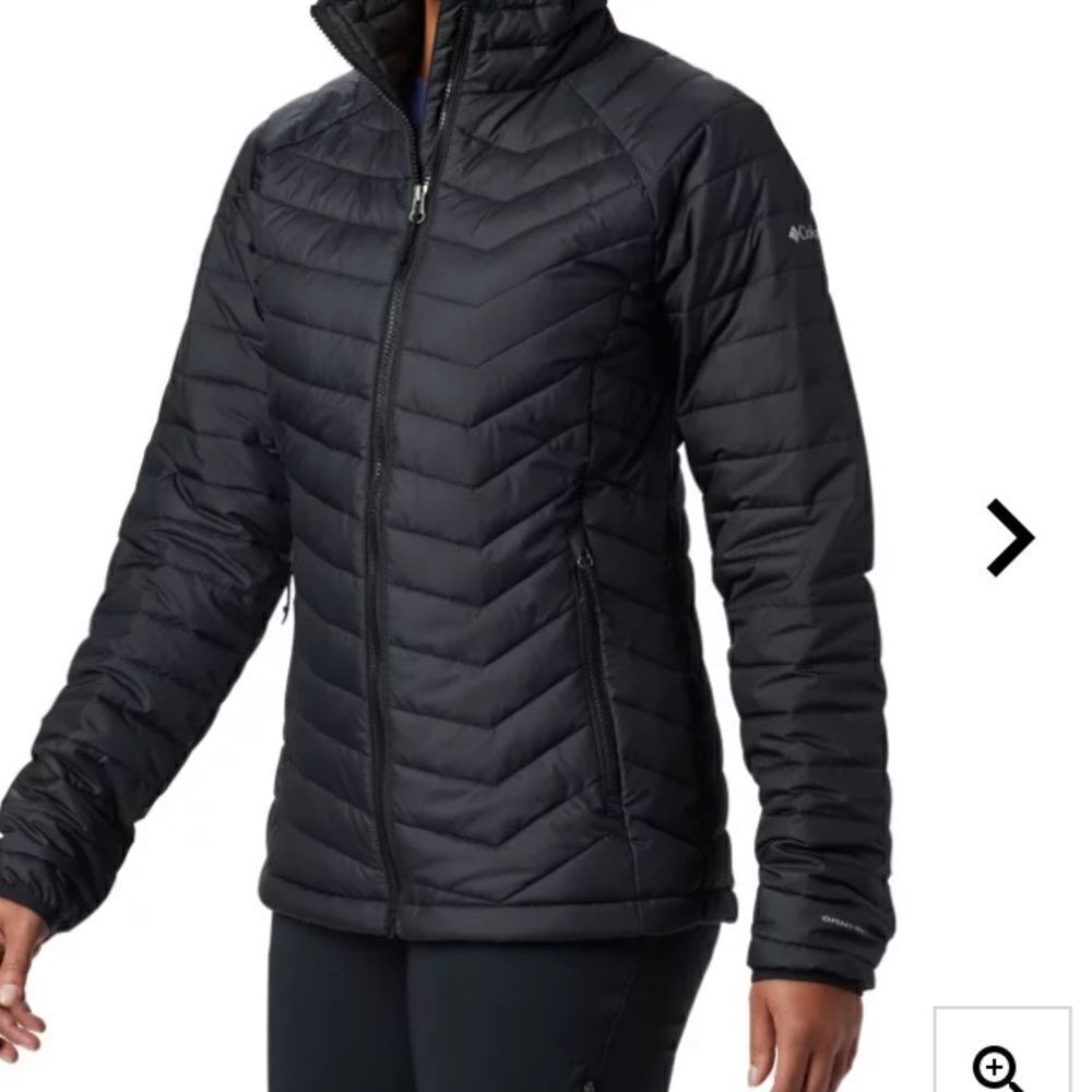 Columbia NWT size XS black women’s powder lite jacket 🧥 HP 🍀🍀